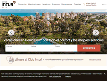 Tablet Screenshot of hotelinturorange.es